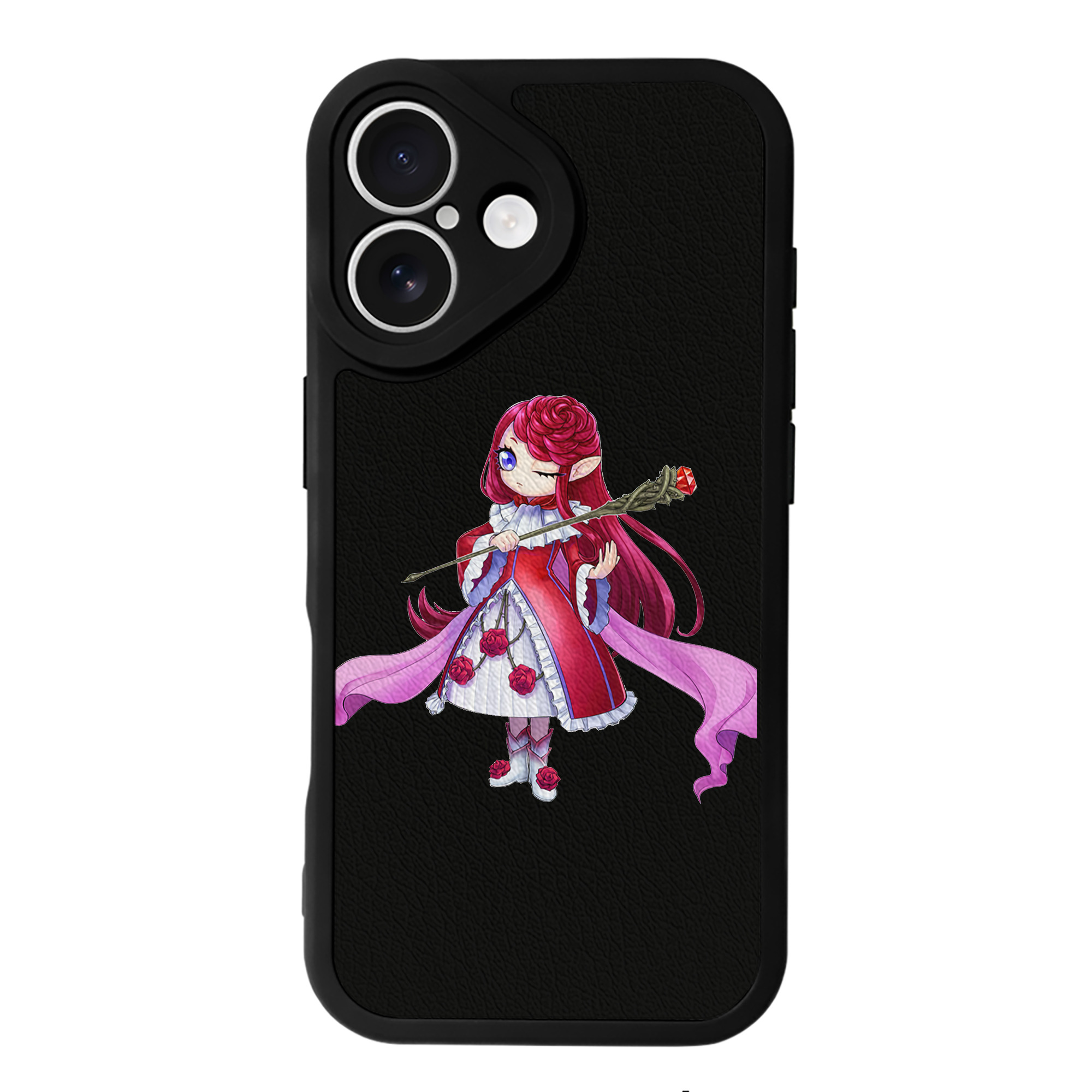 遊☆戯☆王 Yu-Gi-Oh! 【iPhone 16シリーズ対応】シリコンスマホケース（レザー調） 材質：シリコン